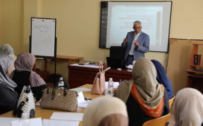 انطلاق الدورة التدريبية الثانية في سلسلة الدورات مكتب التدريب بإدارة الدراسات العليا بجامعة بنغازي 