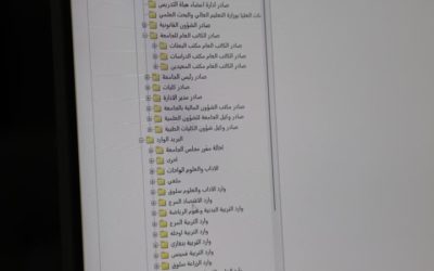 الانتهاء من أرشفة إدارة الدراسات العليا والتدريب لعام 2025 وفق نظام “ليزر فيش” الدولي